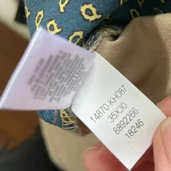 Bonobos Slim Original Chino Khaki size 35x30 - Picture 13 of 15